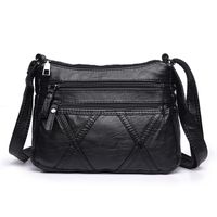 Women's Small All Seasons Pu Leather Streetwear Shoulder Bag sku image 4