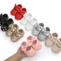 Women's Casual Heart Shape Bow Knot Round Toe Toddler Shoes main image 5