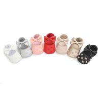 Women's Casual Heart Shape Bow Knot Round Toe Toddler Shoes main image 6