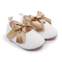 Women's Casual Printing Bowknot Round Toe Toddler Shoes sku image 3