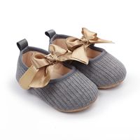 Women's Casual Printing Bowknot Round Toe Toddler Shoes sku image 14