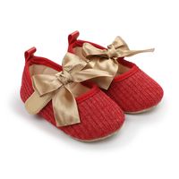 Women's Casual Printing Bowknot Round Toe Toddler Shoes sku image 4