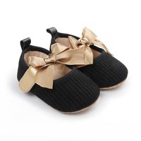 Women's Casual Printing Bowknot Round Toe Toddler Shoes sku image 7