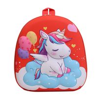 Deer 601 Dinosaur Unicorn School Kids Backpack sku image 1