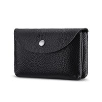 Women's Stripe Leather Hidden Buckle Wallets main image 5
