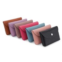 Women's Stripe Leather Hidden Buckle Wallets main image 6