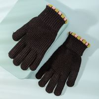 Unisex Cute Preppy Style Sweet Polka Dots Gloves 1 Pair sku image 5