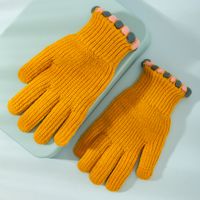 Unisex Cute Preppy Style Sweet Polka Dots Gloves 1 Pair main image 4