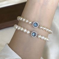 Elegant Glam Luxurious Geometric Imitation Pearl Plating Women's Bracelets main image 6