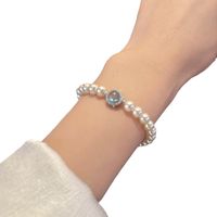 Elegant Glam Luxurious Geometric Imitation Pearl Plating Women's Bracelets main image 5