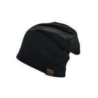 Unisex Streetwear Solid Color Patch Eaveless Beanie Hat main image 4