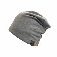 Unisex Streetwear Solid Color Patch Eaveless Beanie Hat sku image 7