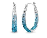 1 Pair Elegant Lady U Shape Plating Inlay Alloy Zircon Earrings main image 1