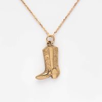 Copper Simple Style Plating Solid Color Pendant Necklace sku image 4