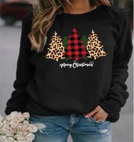 Women's Hoodie Long Sleeve Hoodies & Sweatshirts Printing Christmas Christmas Tree Letter main image 2