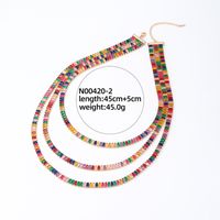 Elegant Glam Rectangle Copper Plating Inlay Zircon Gold Plated Women's Layered Necklaces main image 2