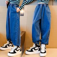 Casual Solid Color Cotton Pants & Leggings main image 2