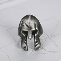 Punk Skull 304 Stainless Steel Men'S Wide Band Rings main image 2