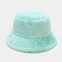 Women's Elegant Basic Solid Color Flat Eaves Bucket Hat sku image 13