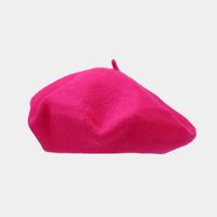 Women's Basic Modern Style Solid Color Eaveless Beret Hat sku image 11