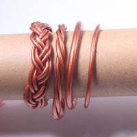 Simple Style Solid Color Silica Gel Women's Wristband sku image 8