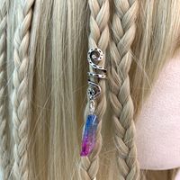 Women's Retro Waves Alloy Handmade Hair Chain sku image 5