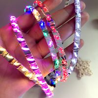 Simple Style Square Crystal Patchwork Hair Band main image 5