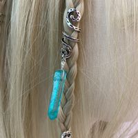 Women's Retro Waves Alloy Handmade Hair Chain sku image 10