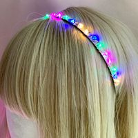 Simple Style Square Crystal Patchwork Hair Band sku image 1