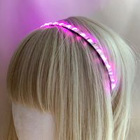 Simple Style Square Crystal Patchwork Hair Band sku image 5