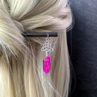 Simple Style Square Crystal Handmade Hairpin main image 5