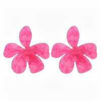 1 Pair Exaggerated Flower Arylic Ear Studs main image 3