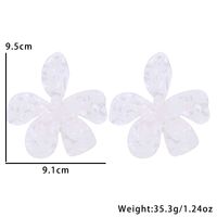 1 Pair Exaggerated Flower Arylic Ear Studs main image 4