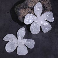 1 Pair Exaggerated Flower Arylic Ear Studs main image 5