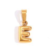 1 Piece Stainless Steel 18K Gold Plated Polished Pendant sku image 12