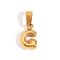 1 Piece Stainless Steel 18K Gold Plated Polished Pendant sku image 16