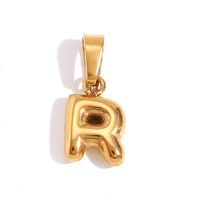 1 Piece Stainless Steel 18K Gold Plated Polished Pendant sku image 10