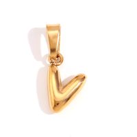 1 Piece Stainless Steel 18K Gold Plated Polished Pendant sku image 15