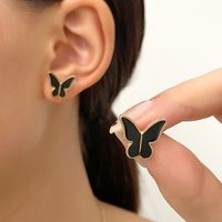 Simple Style Butterfly Alloy Plating 14k Gold Plated Women's Rings Bracelets Necklace main image 6