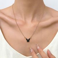 Simple Style Butterfly Alloy Plating 14k Gold Plated Women's Rings Bracelets Necklace main image 5