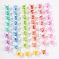 Women's Fairy Style Cute Sweet Solid Color Plastic Spray Paint Hair Claws main image 6
