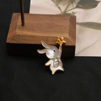 Elegant Retro Flower Alloy Plating Inlay Freshwater Pearl Women's Brooches 1 Piece sku image 14