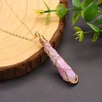 Retro Oval Freshwater Pearl Copper Beaded Plating 18k Gold Plated Necklace sku image 5