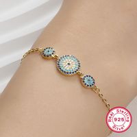 Simple Style Flower Sterling Silver Plating Inlay Zircon 18k Gold Plated White Gold Plated Bracelets main image 7