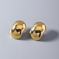 1 Pair Glam Business Modern Style Solid Color Alloy Ear Studs main image 4