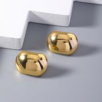 1 Pair Glam Business Modern Style Solid Color Alloy Ear Studs main image 3