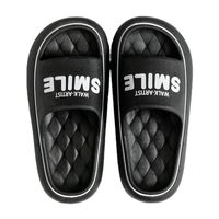Unisex Basic Solid Color Round Toe Slides Slippers Home Slippers main image 5