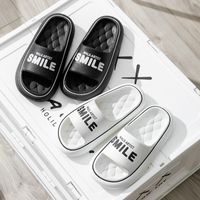 Unisex Basic Solid Color Round Toe Slides Slippers Home Slippers main image 3