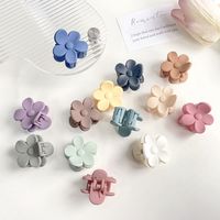 Simple Style Flower Resin Hair Claws main image 3