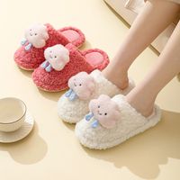 Women's Casual Cartoon Round Toe Cotton Slippers main image 6